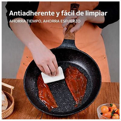 Imagen 2 del producto Set de Sartenes Antiadherentes 28cm & 24cm Libre de PFOA