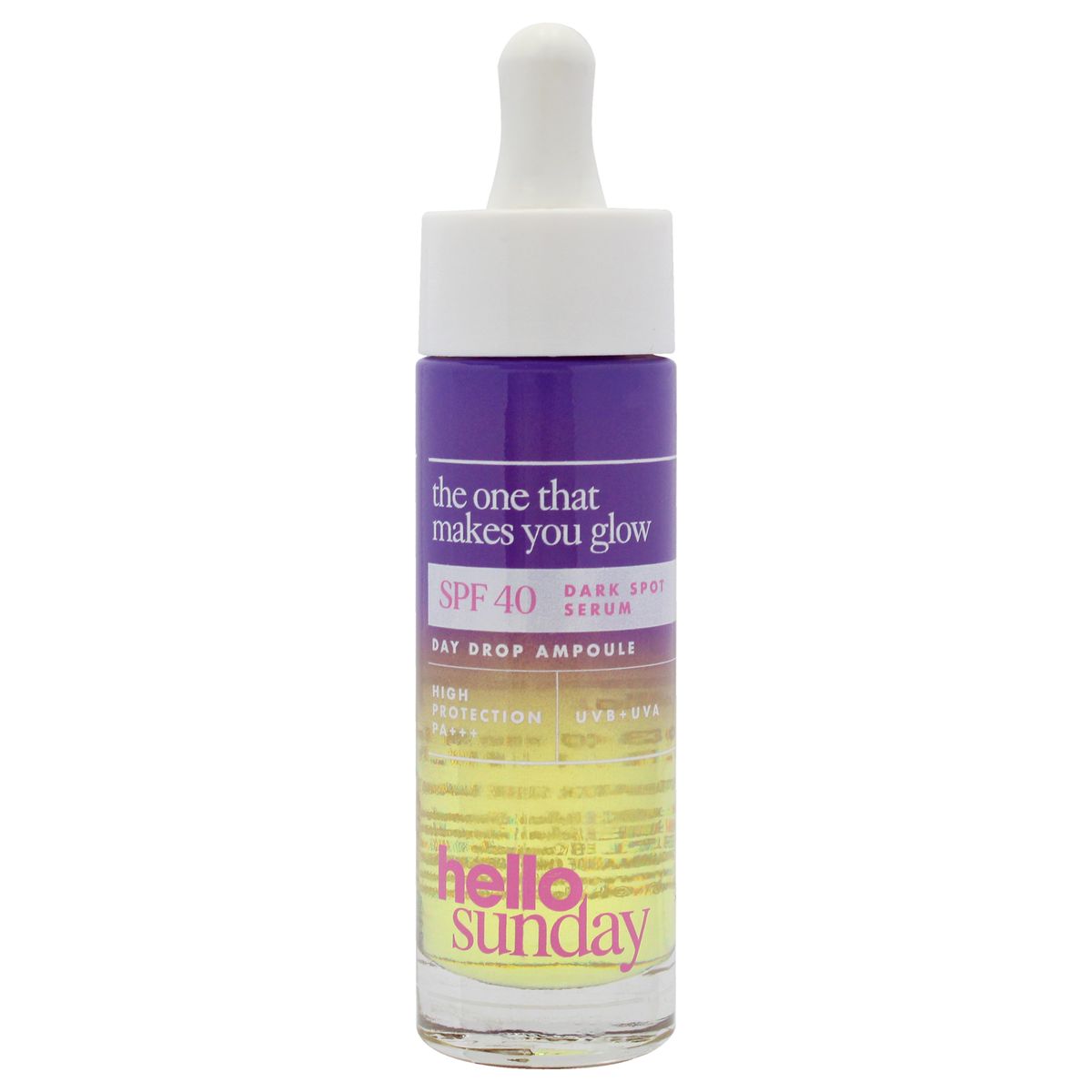 HELLO SUNDAY - The One That Makes You Glow Sérum para manchas oscuras SPF 40 33ml Hola domingo