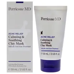 PERRICONE MD - Mascarilla de Arcilla Calmante y Calmante para el Alivio del Acné 60ml