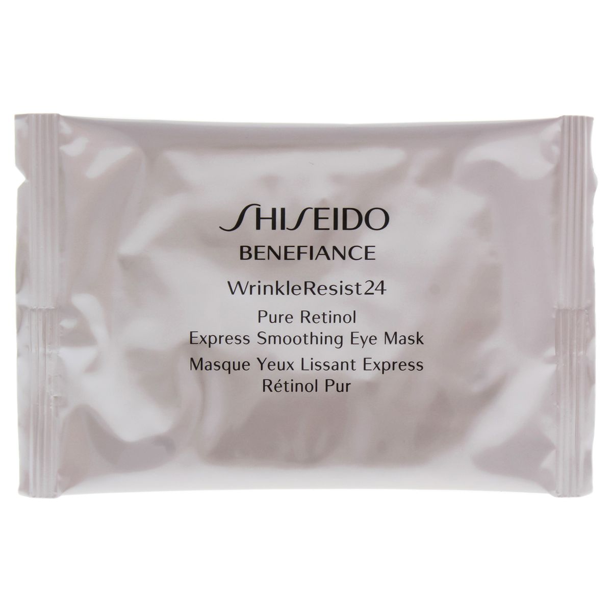 SHISEIDO - Benefiance WrinkleResist24 Pure Retinol Express mascarilla suavizante para ojos 12 hojas Shiseido