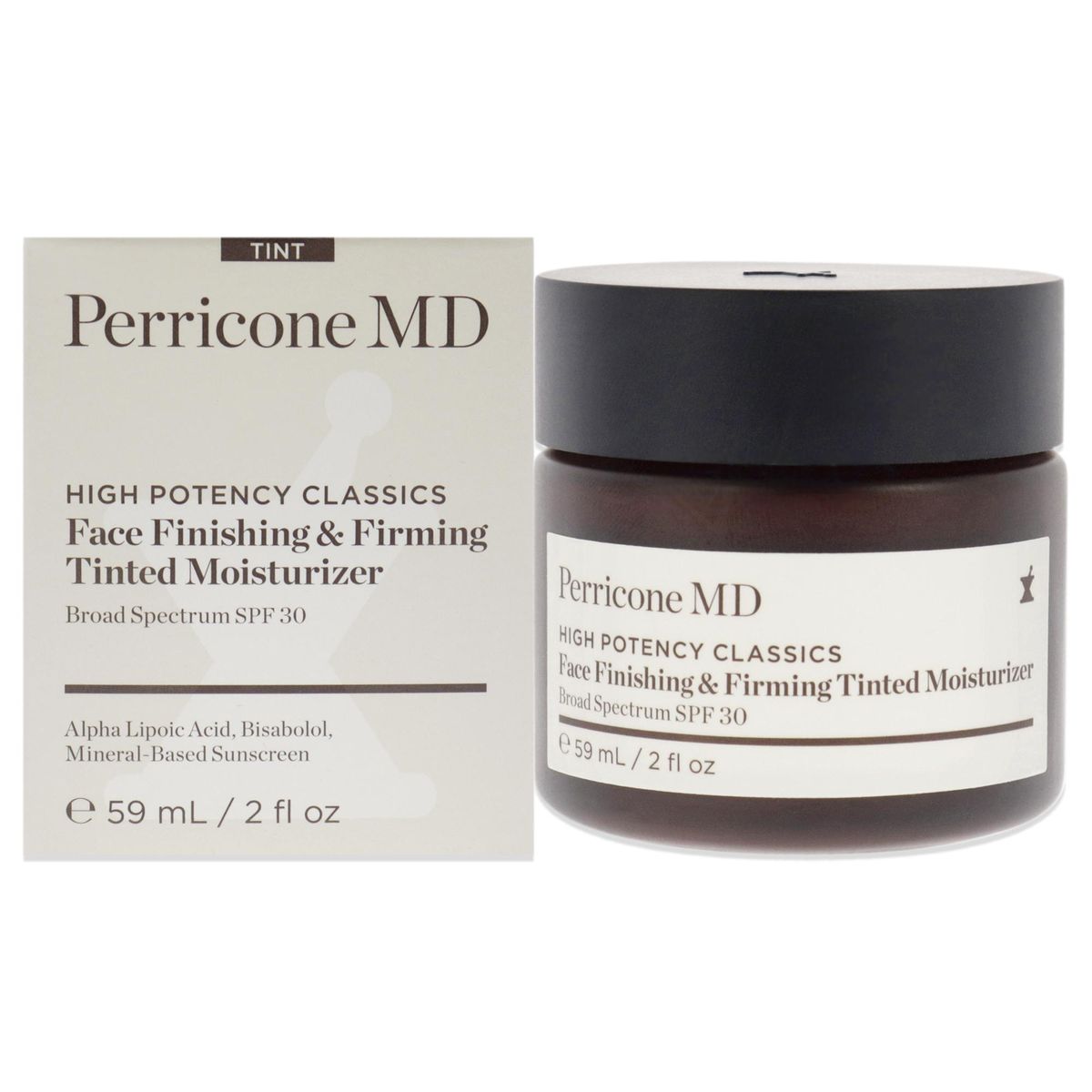 PERRICONE MD - Hidratante con color reafirmante y acabado facial Classics de alta potencia SPF 30 60 ml Perricone MD