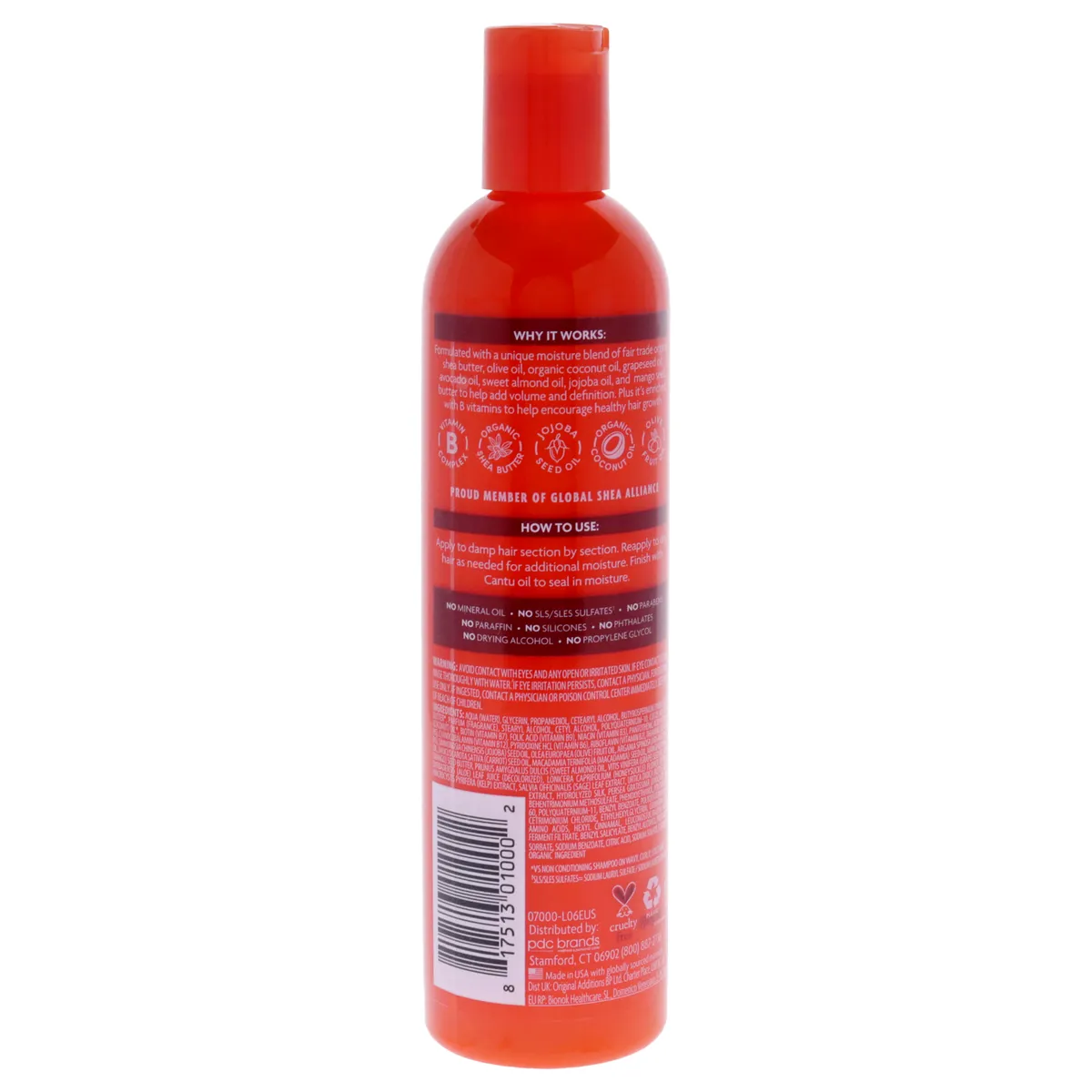 CANTU - Crema Activadora De Rizos Hidratante Manteca De Karité 355ml Cantu