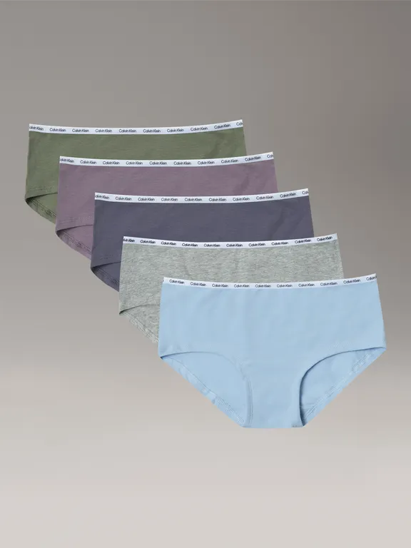Pack de 5 Calzones Hipster para Nina Multicolor Multicolor S