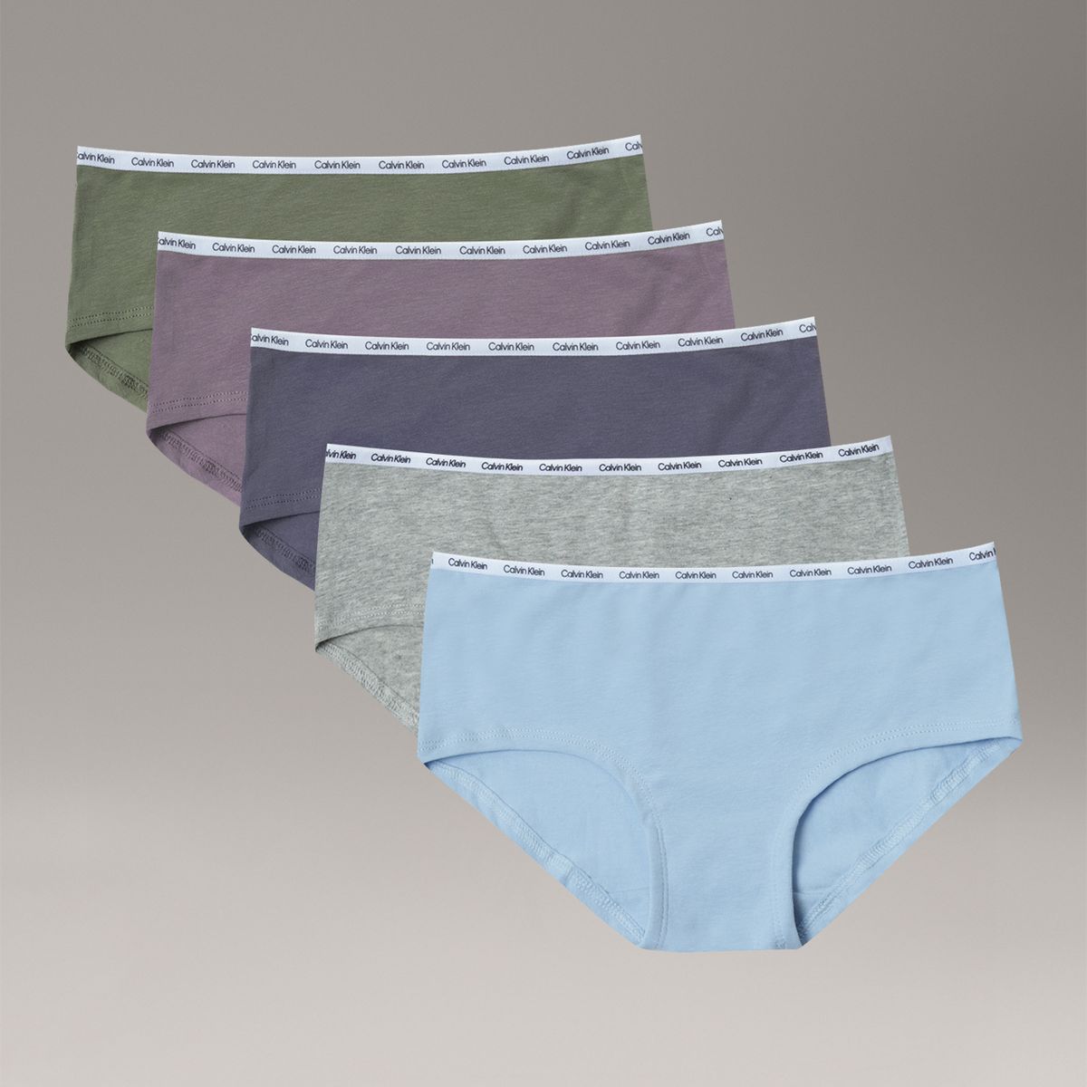 CALVIN KLEIN - Pack de 5 Calzones Hipster para Niña Multicolor Calvin Klein