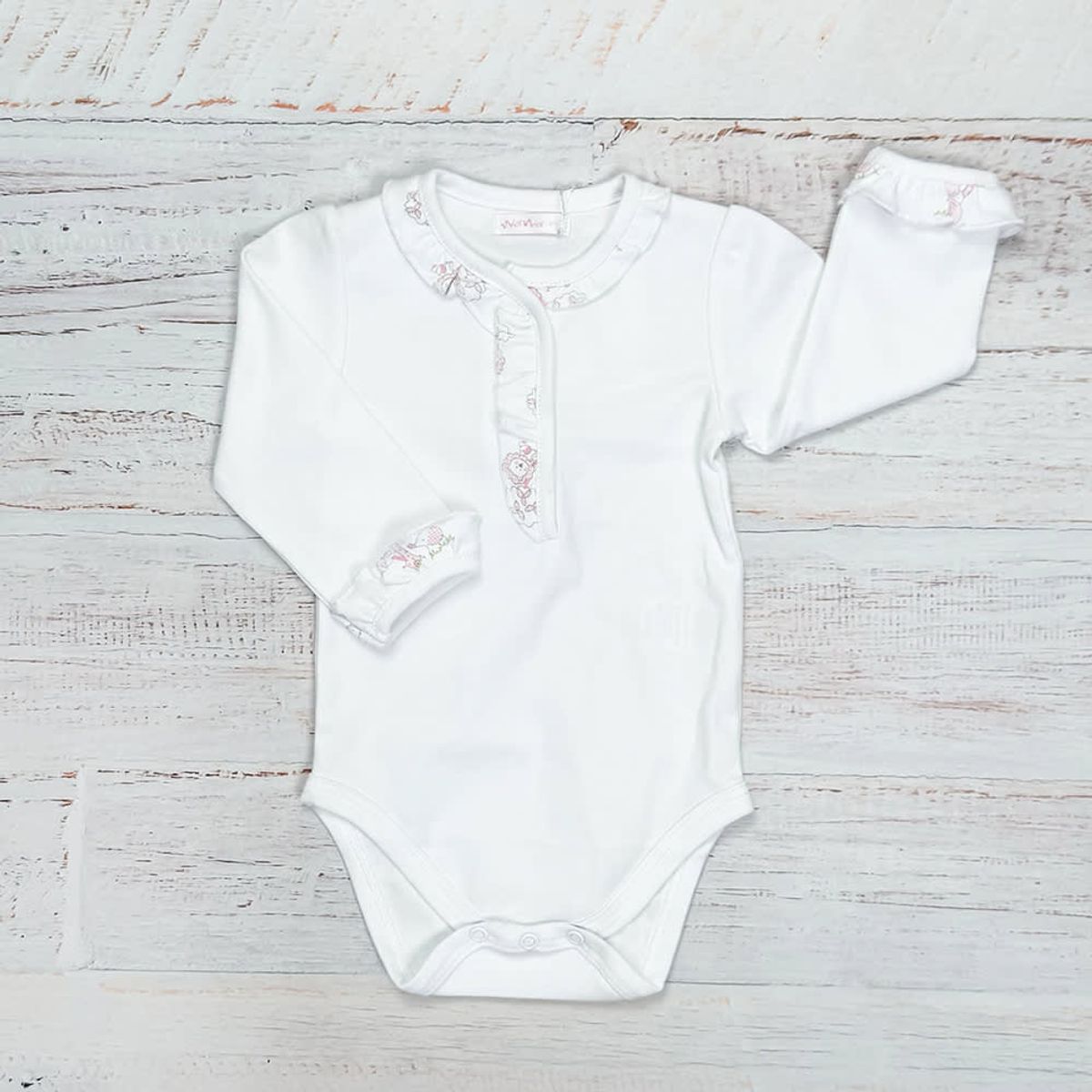 WAWA BABY DESIGN - Body Leo Rosado Bebé Niña