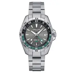 CERTINA - Reloj DS-X GMT 41MM Acero Verde