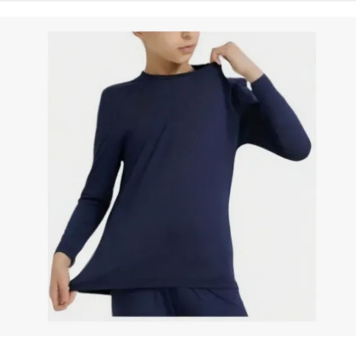 AGW - Pack 3 Camisetas Niño 100% Algodón Manga Larga