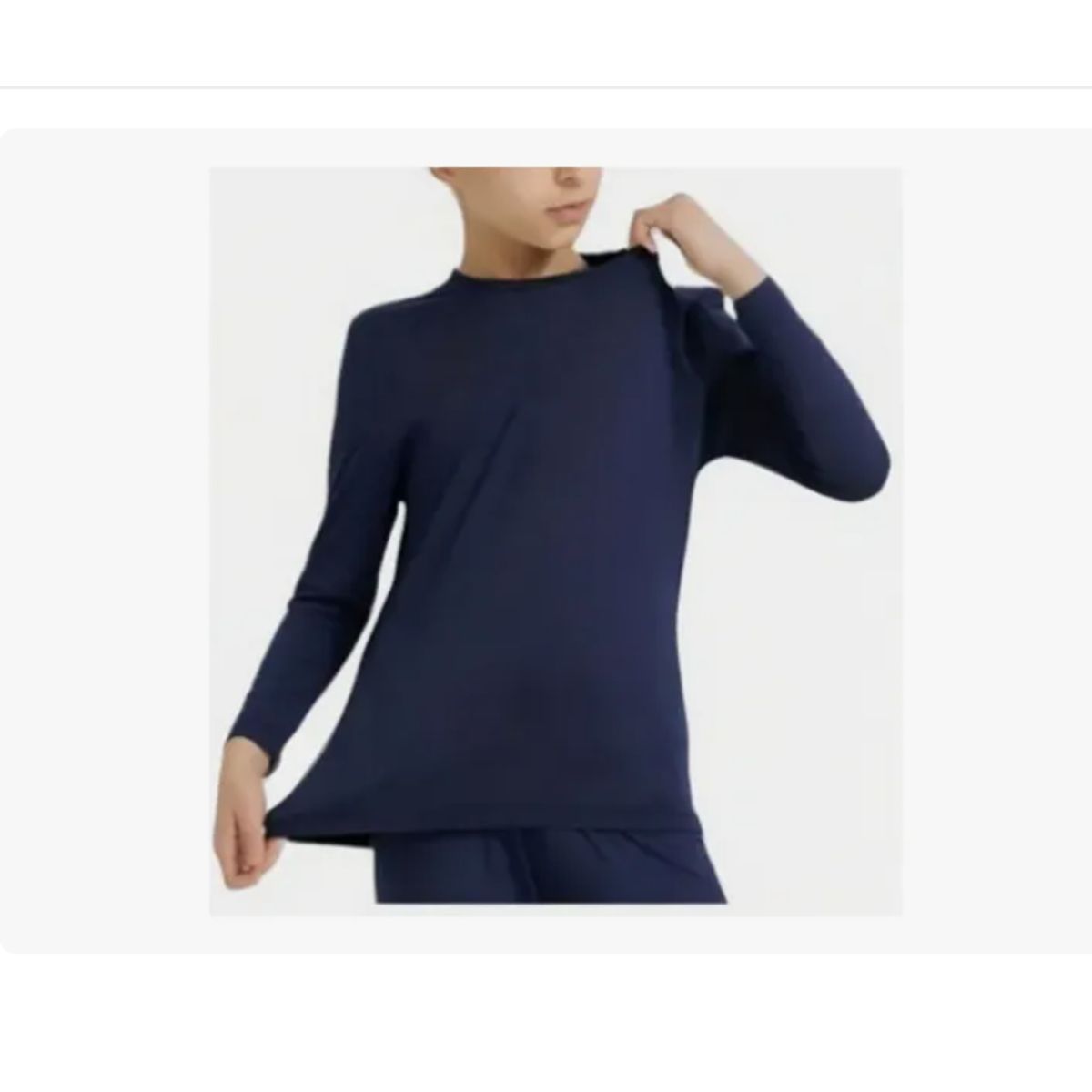 AGW - Pack 3 Camisetas Niño 100% Algodón Manga Larga