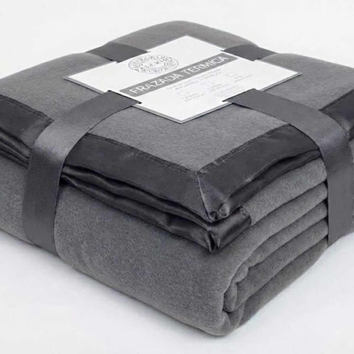 PALERMO - Frazada 1.5 Plazas Térmica Polar Con Borde Raso 160x210.
