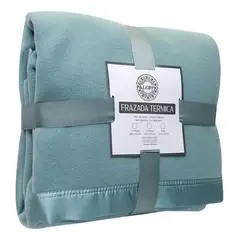 PALERMO - Frazada 1.5 Plazas Térmica Polar Con Borde Raso 160x210