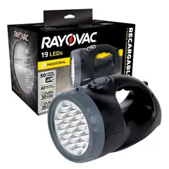 RAYOVAC - Linterna 19 Leds Recargable / Híbrida - 50 Lúmenes