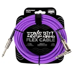 ERNIE BALL - Cable de instrumento P06466 de 6 metros morado