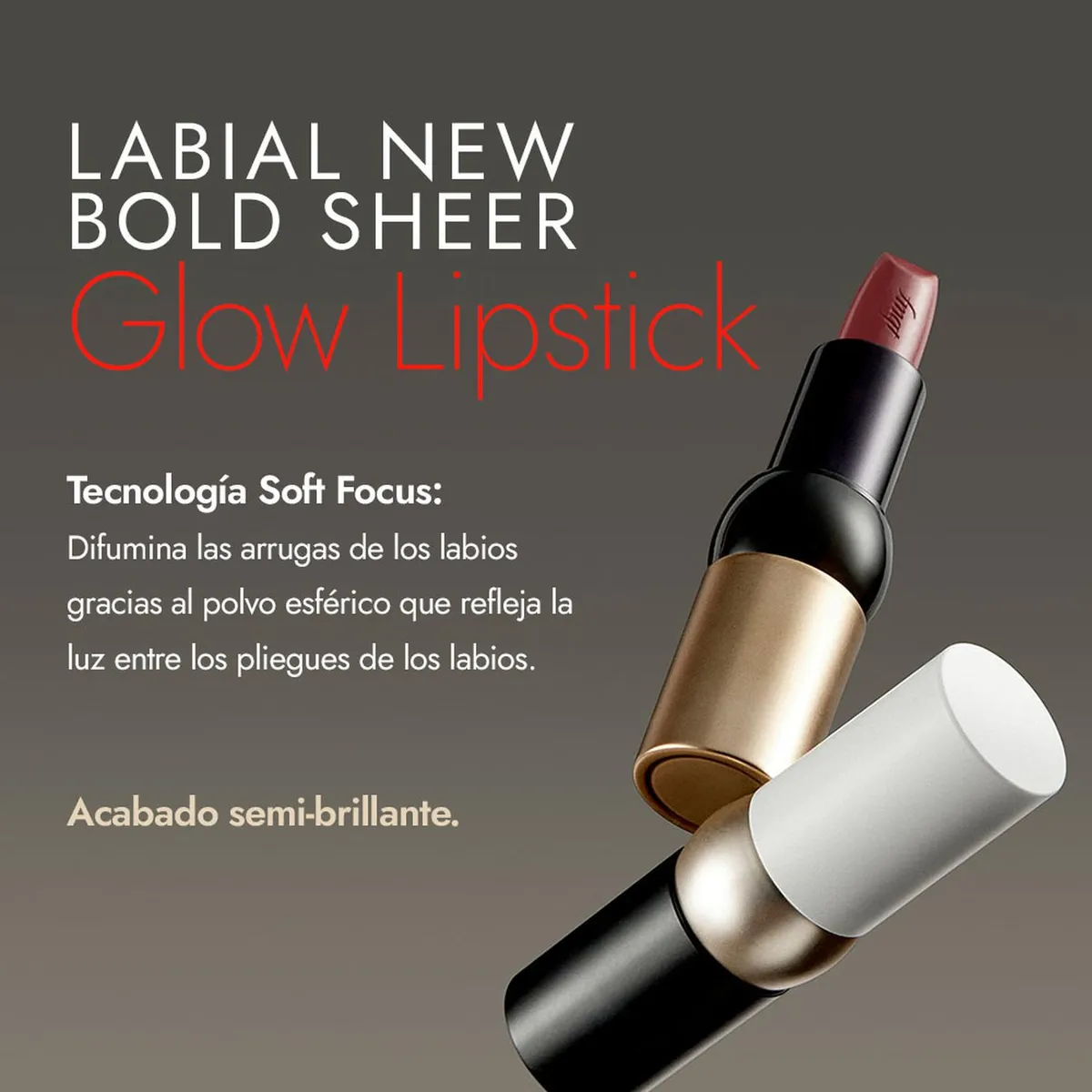 FMGT - Lápiz Labial Hidratante FMGT New Bold Sheer Glow - Coral