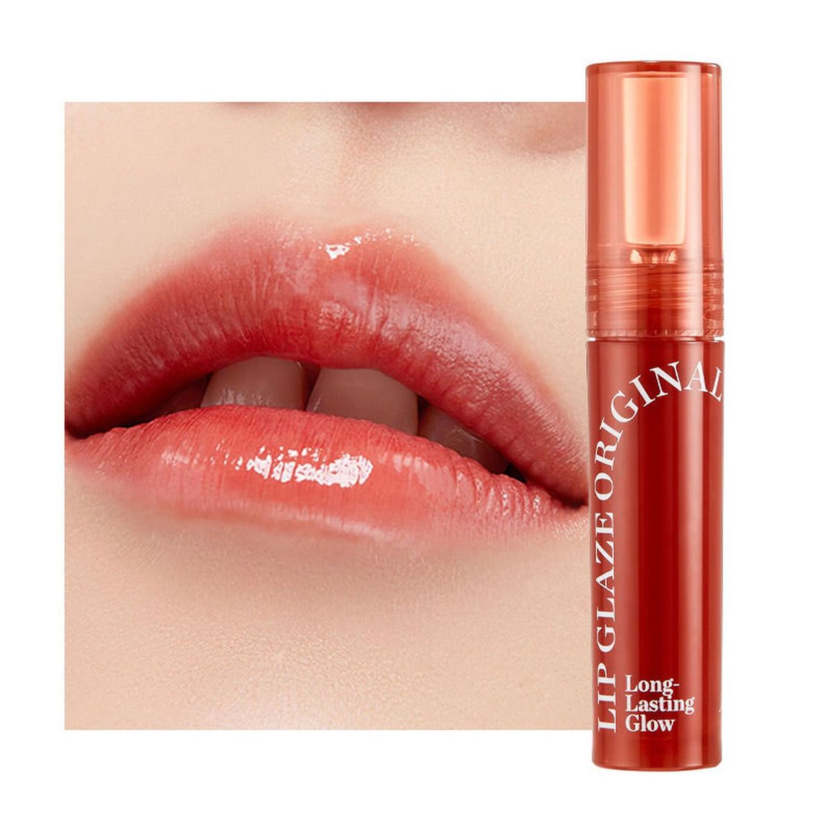 FMGT - Labial Líquido Acabado Brillante FMGT Lip Glaze Coreano - Caqui