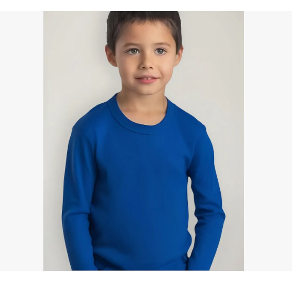 AGW - Pack 3 Camisetas Niño 100% Algodón Manga Larga