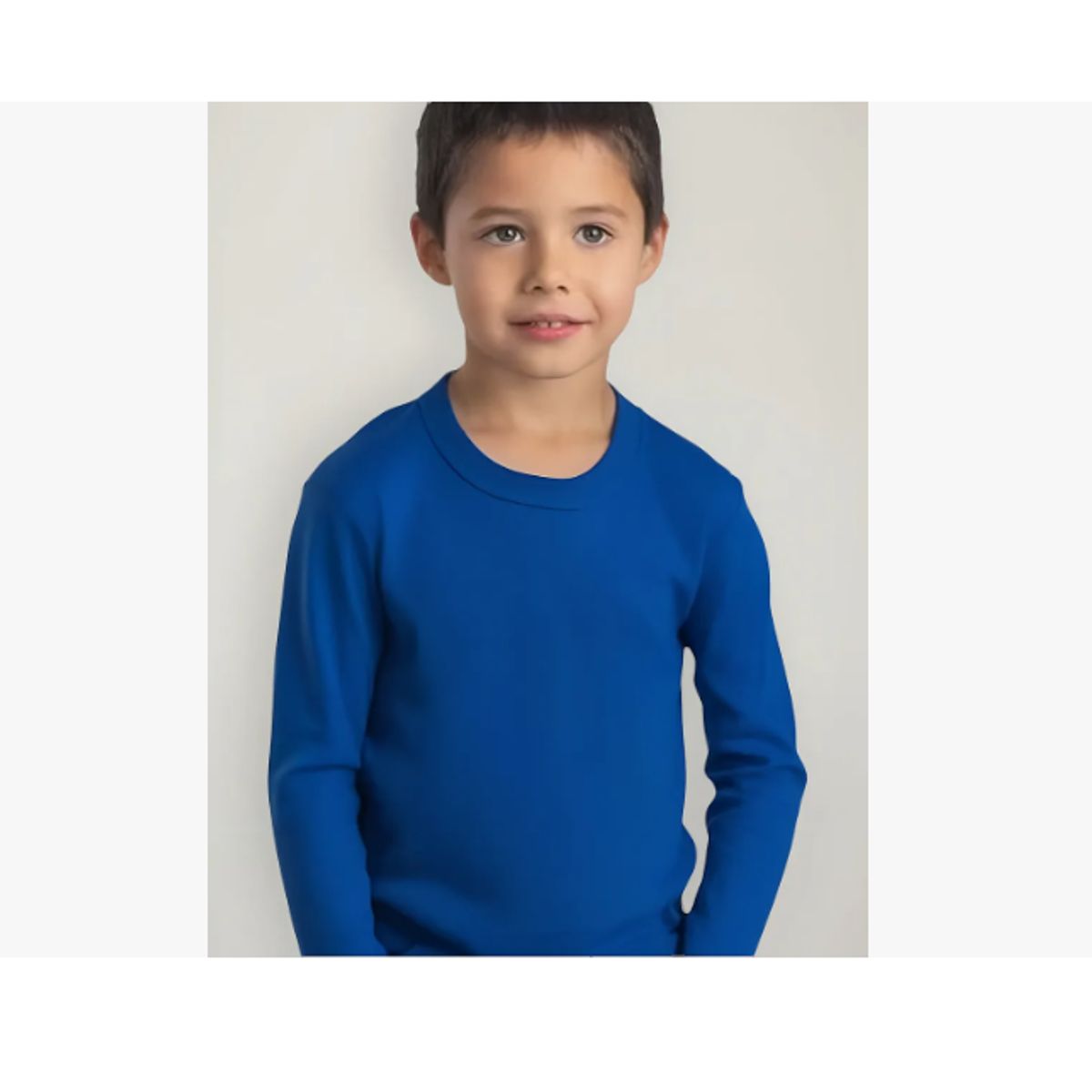 AGW - Pack 3 Camisetas Niño 100% Algodón Manga Larga