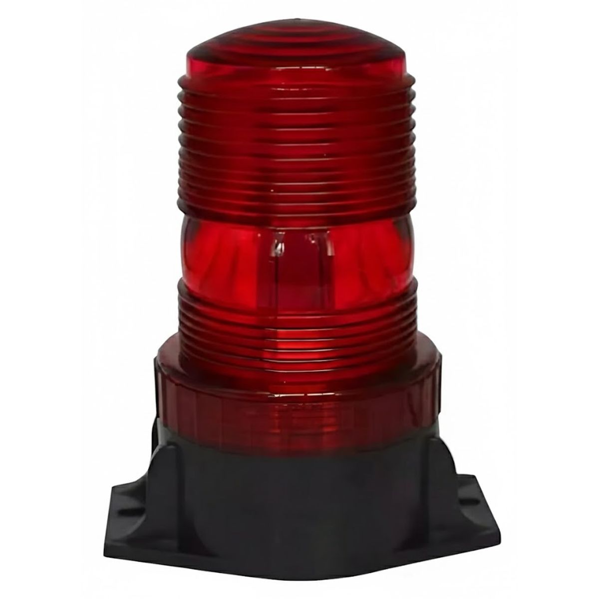 GENERICO - Baliza Led Strobo 30 Led Rojo Apernable 12/24 Volt
