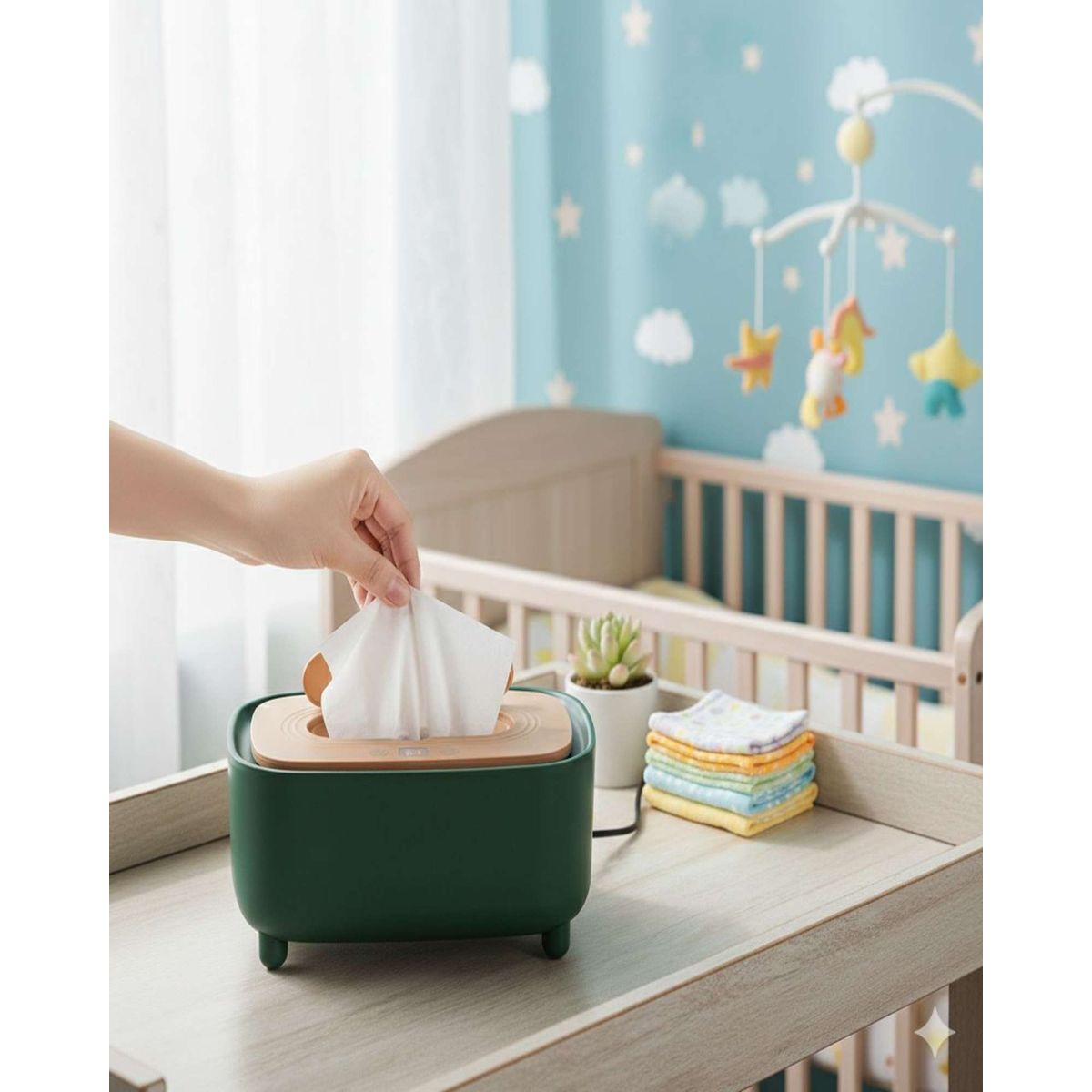 GENERICO - Calentador De Toallitas Húmedas Para Bebé con Usb