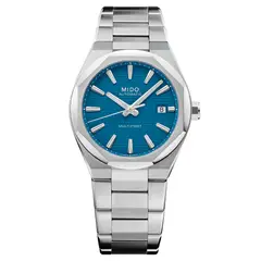 MIDO - Reloj Multifort 8 One Crown 40MM Acero Azul