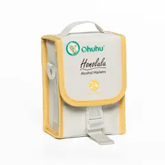 OHUHU - 24 Marcadores Alcohol Tonos Piel Pincel & Biselada