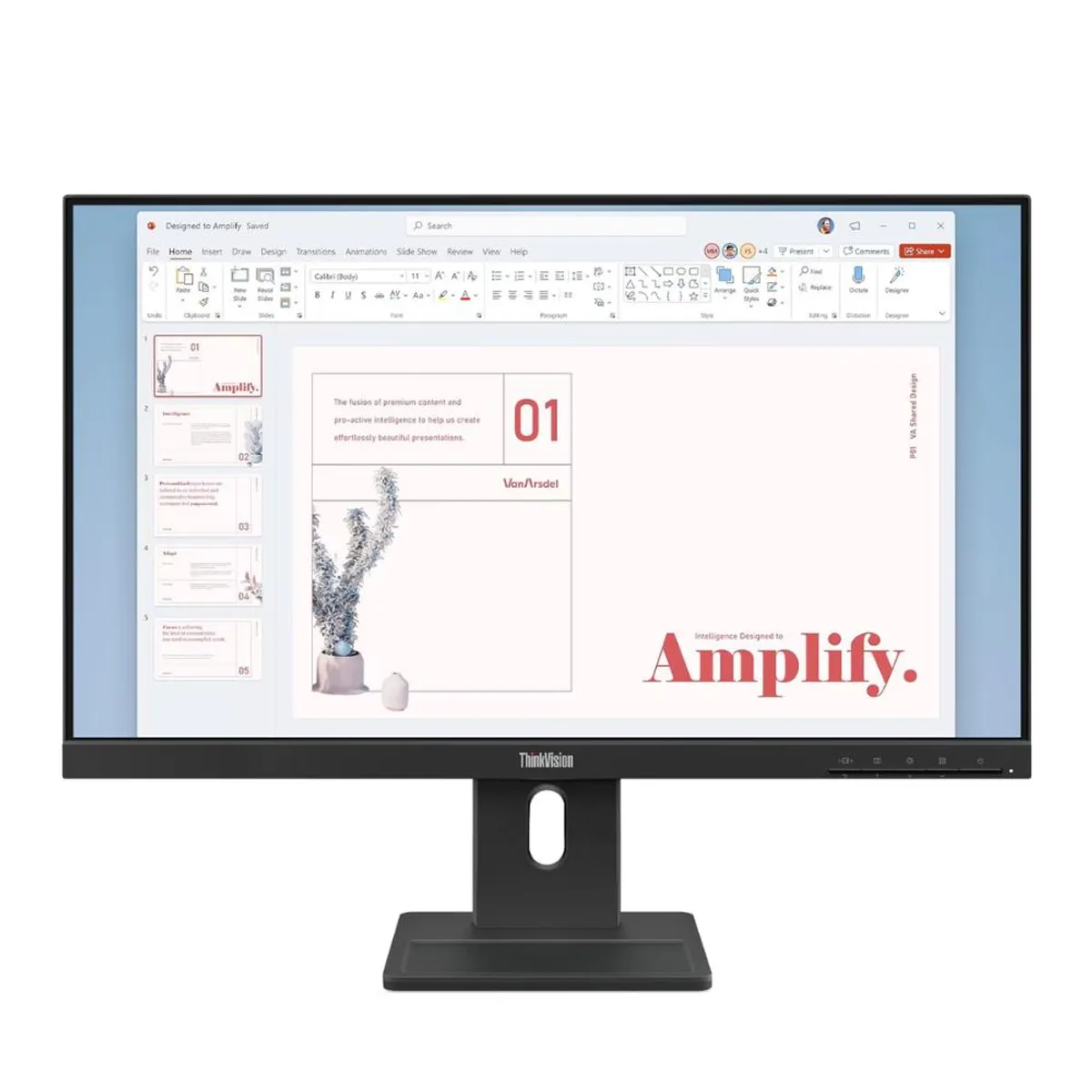 LENOVO - Monitor Lenovo E24-40 23.8” 64BAMAR1CL IPS 100Hz 4ms HDMI DP