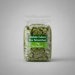 GENERICO - Alfalfa Cubos Eco Talcarehue 1 Kg Para Roedores