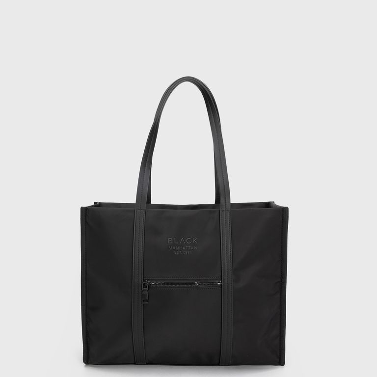 Cartera Tote Manhattan Negro Negro TALLA UNICA