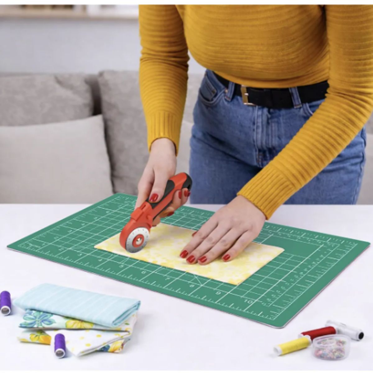 GENERICO - Tapete De Corte A3 45x30cm Autoregenerable Doble Cara Pvc VIOLETA