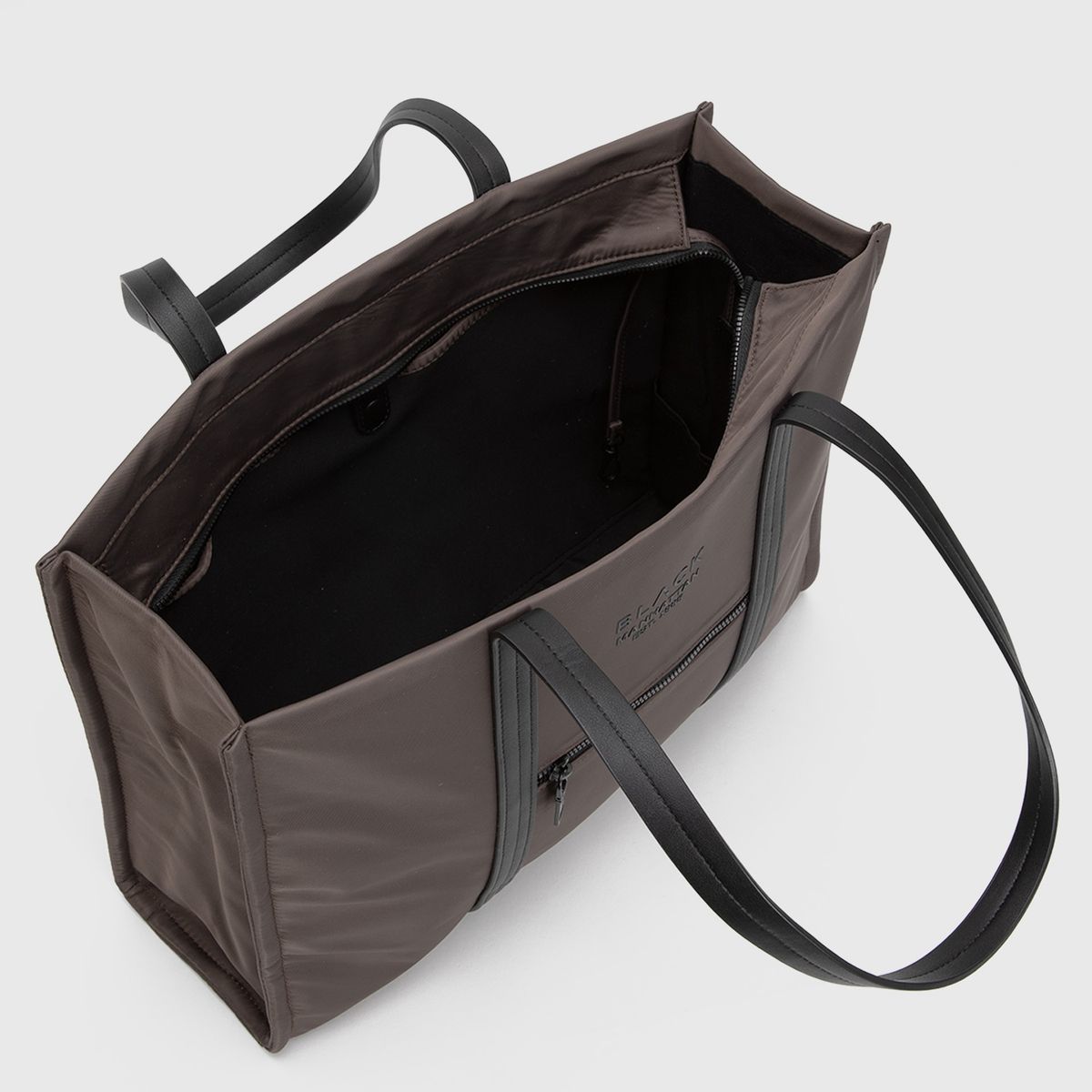 BLACK - Bolso Tote Manhattan Moka Black Bubba