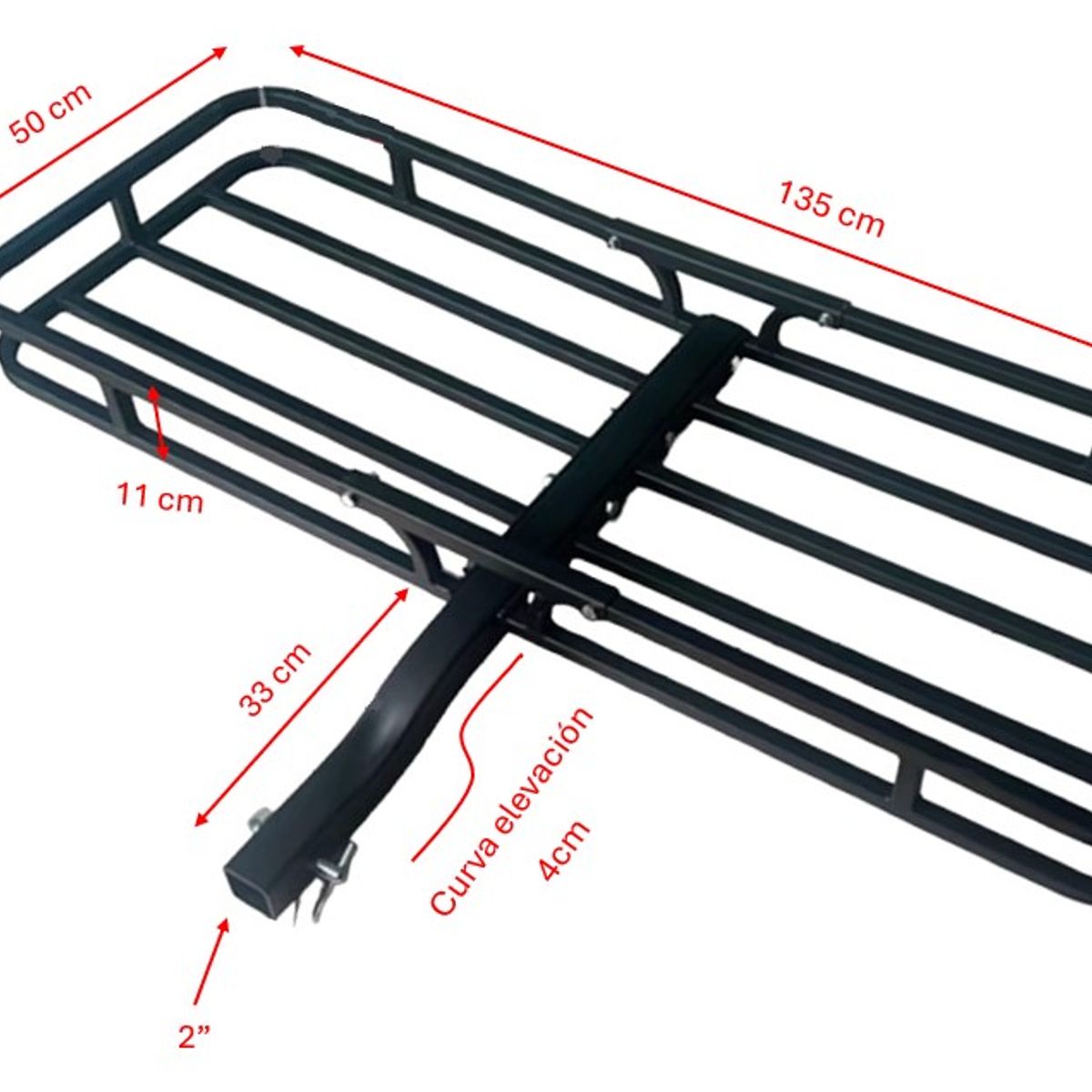 Canasto Porta Equipaje Para Vehiculo 226kg De Carga, Nuevos, marca GENERICO - Foto 2