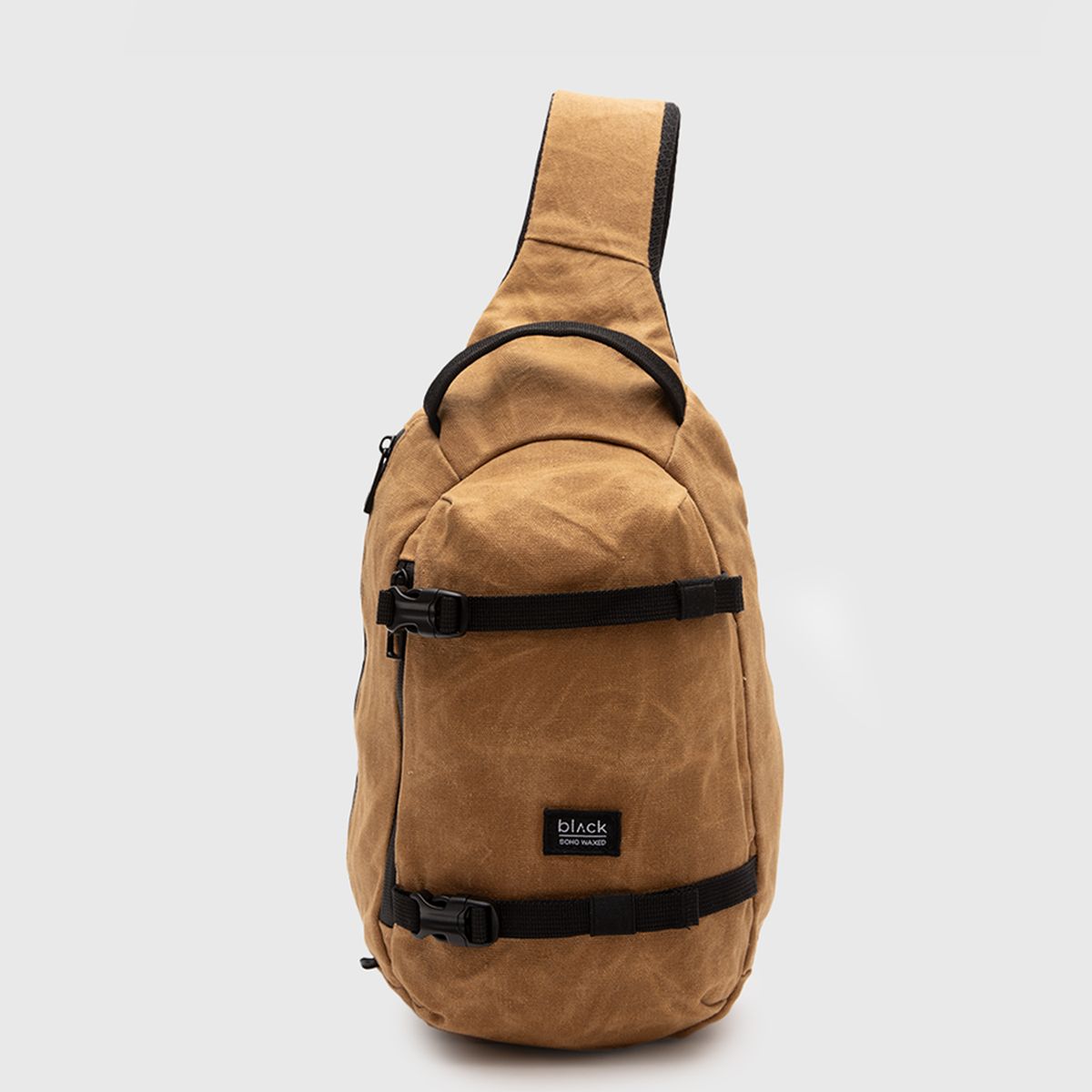 BLACK - Mochila Sling Bag Soho Mustard Black Bubba