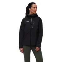 Chaqueta Mujer Alto Guide Hs Hooded Negro