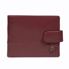 GINO RODINIS - Billetera de Cuero Capri 987 Rojo