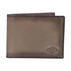 GINO RODINIS - Billetera de Cuero Massimo 813 Verde Olivo