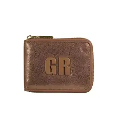 GINO RODINIS - Billetera de Cuero Vicenza 1143 Dorado Cobrizo