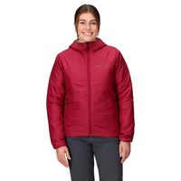 Chaqueta Mujer Monoquilt Hoody Rojo