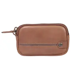 GINO RODINIS - Monedero de Cuero Texas 1.162 Camel - Marrón