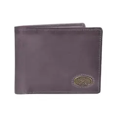GINO RODINIS - Billetera de Cuero Farm 135 Gris
