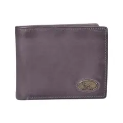GINO RODINIS - Billetera de Cuero Farm 136 Gris
