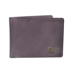 GINO RODINIS - Billetera de Cuero Farm 970 Gris