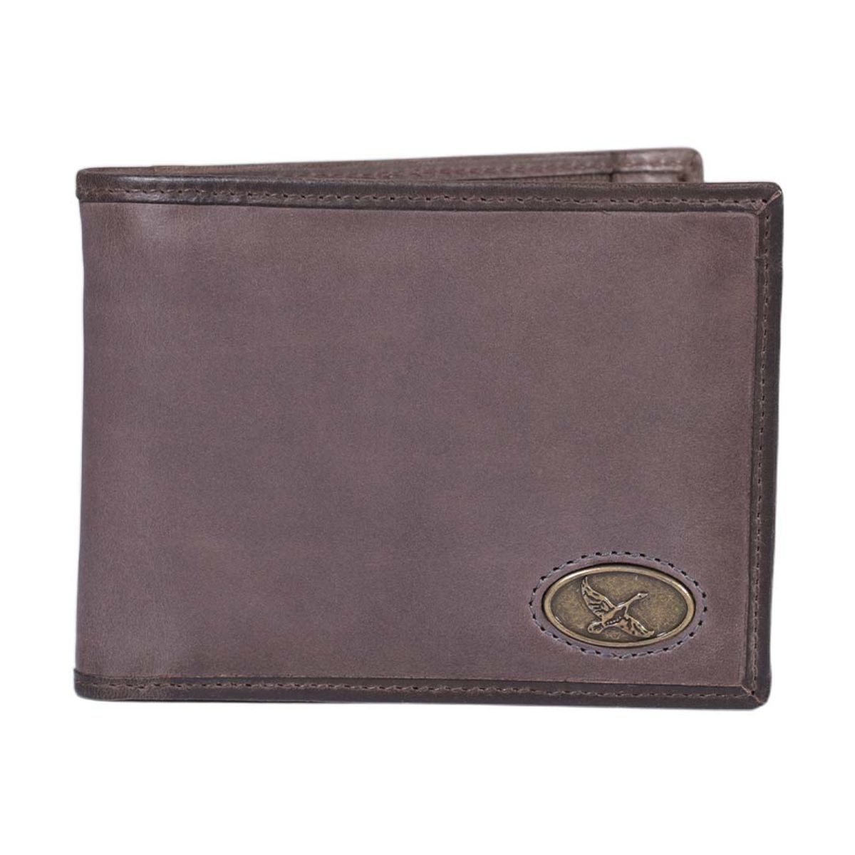 GINO RODINIS - Billetera de Cuero Gino Rodinis Massimo 813 Gris