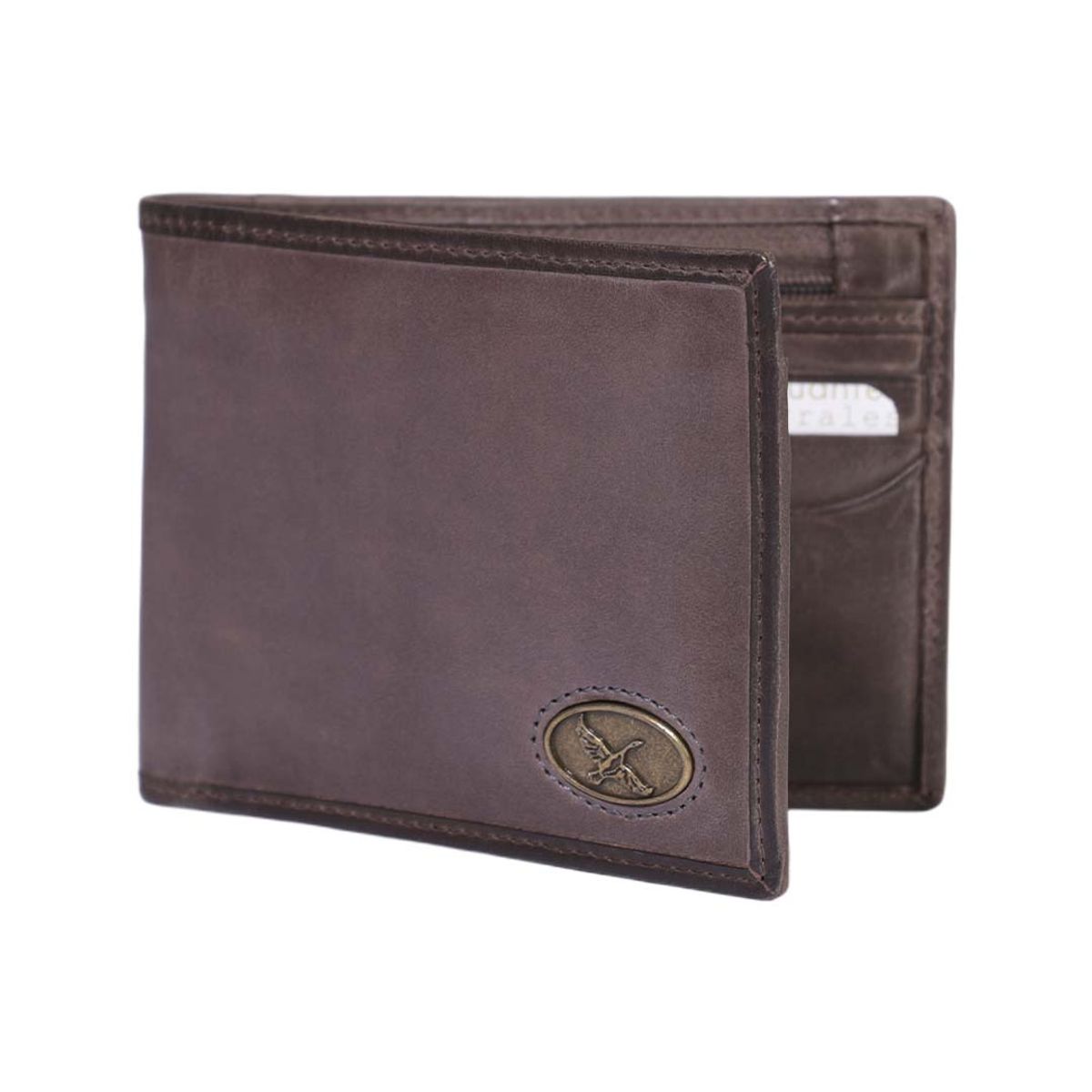 GINO RODINIS - Billetera de Cuero Gino Rodinis Massimo 813 Gris