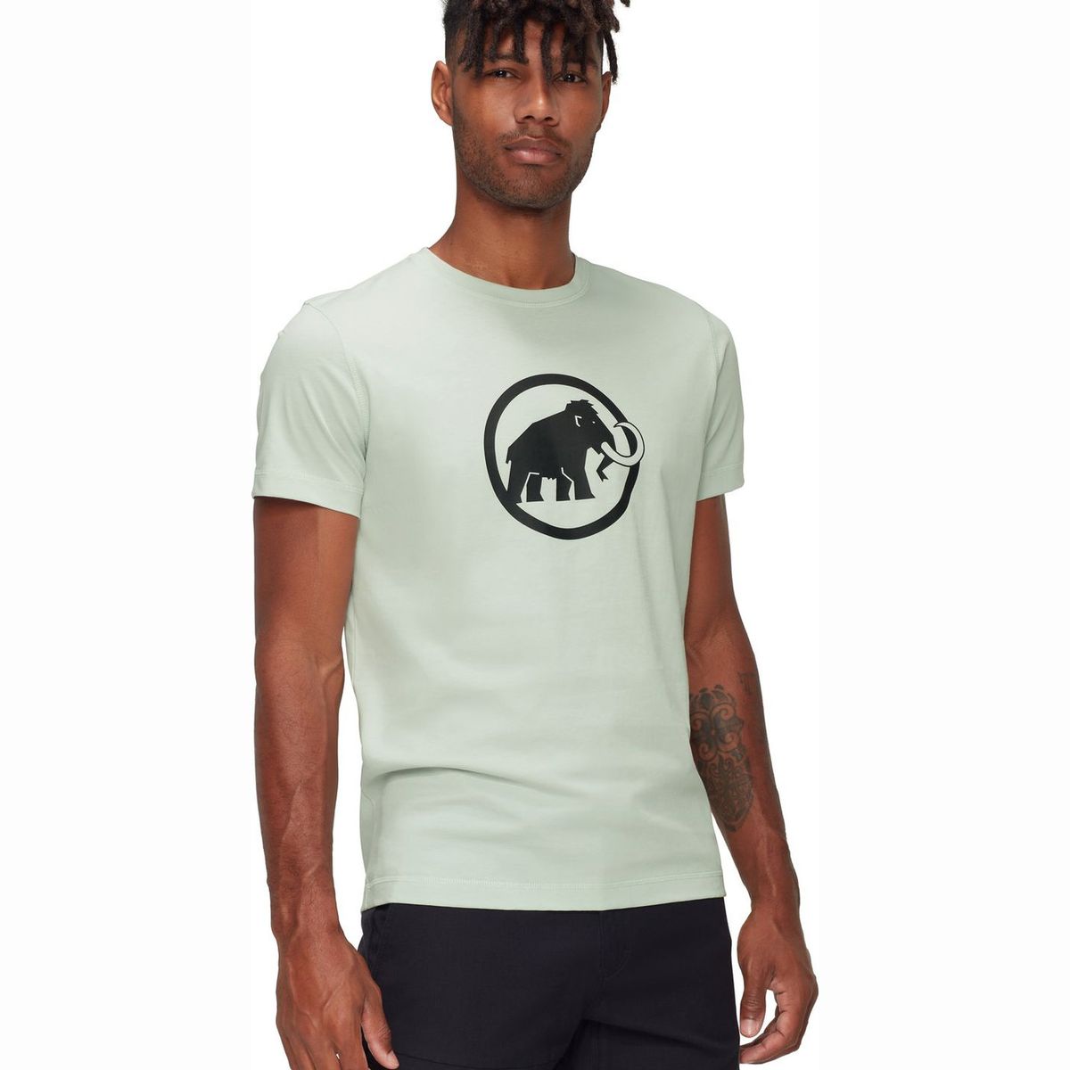 MAMMUT - Polera Hombre Core Classic I26 Verde Mammut