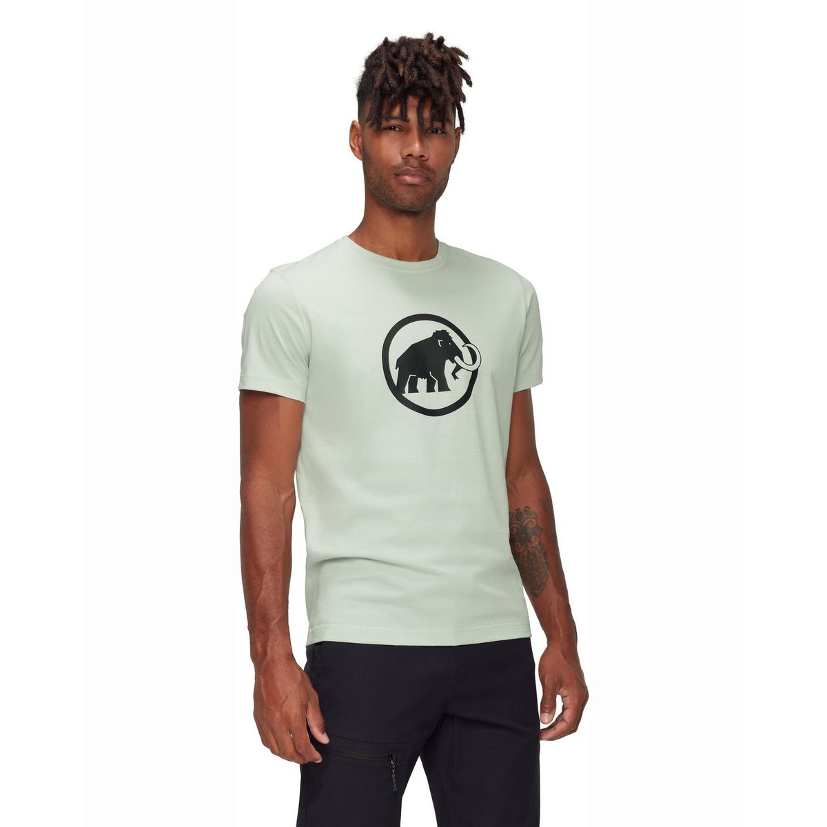 MAMMUT - Polera Hombre Core Classic I26 Verde Mammut