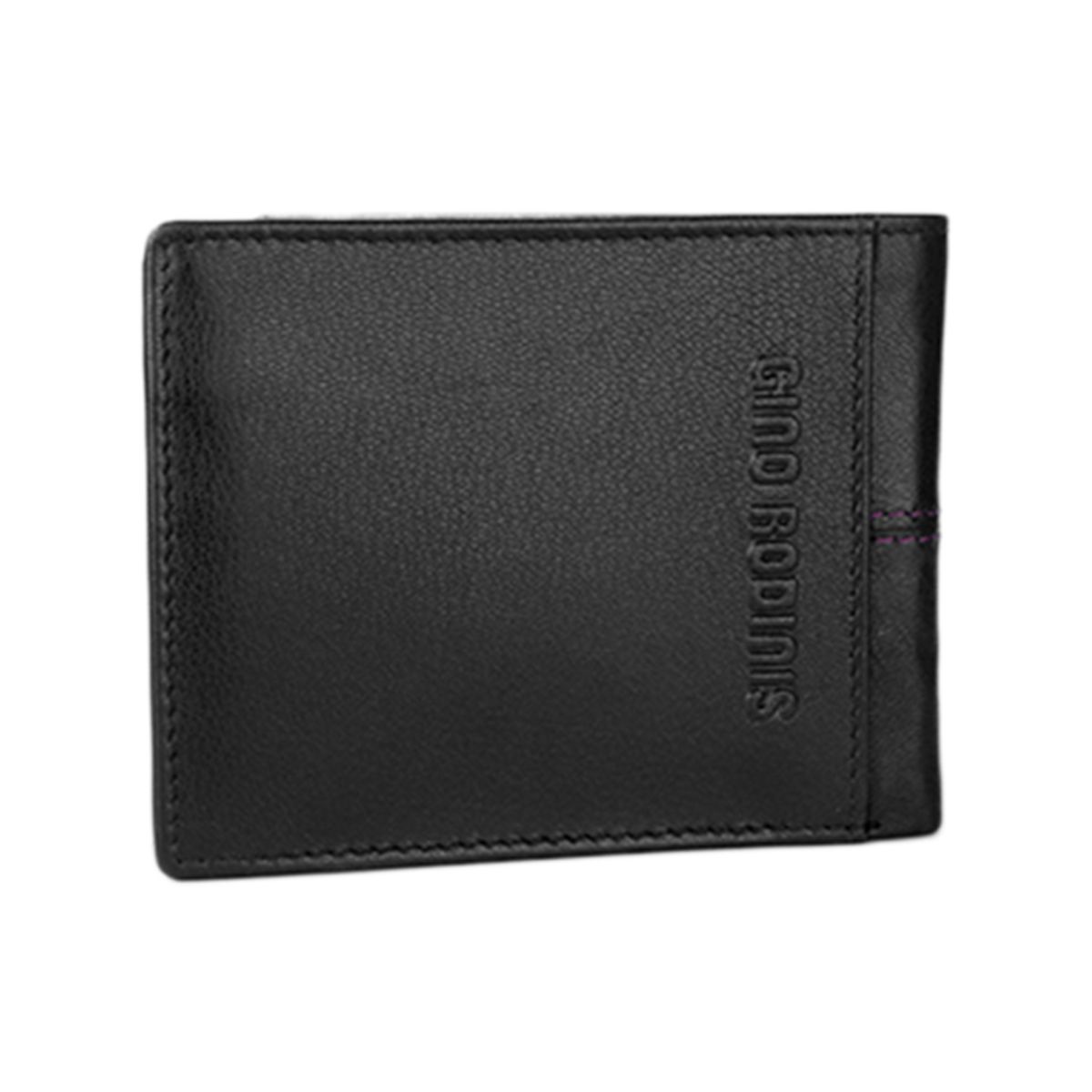 GINO RODINIS - Billetera de Cuero Gino Rodinis Burano 1181 Negro