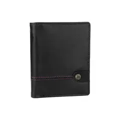 GINO RODINIS - Billetera de Cuero Burano 1182 Negro