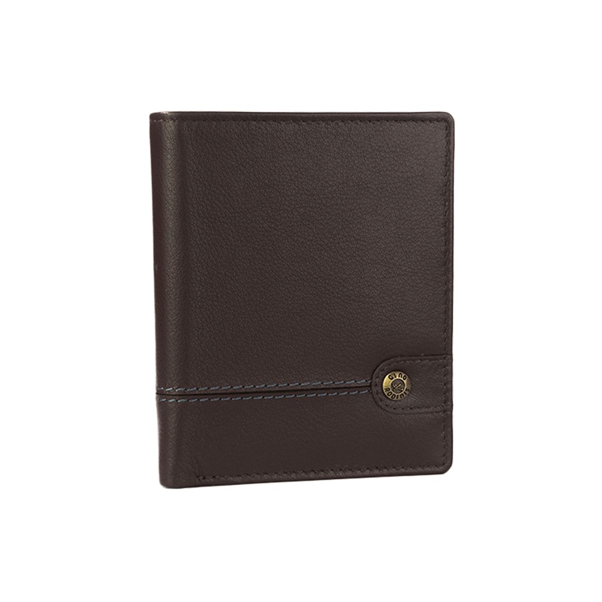 GINO RODINIS - Billetera de Cuero Gino Rodinis Burano 1182 Café