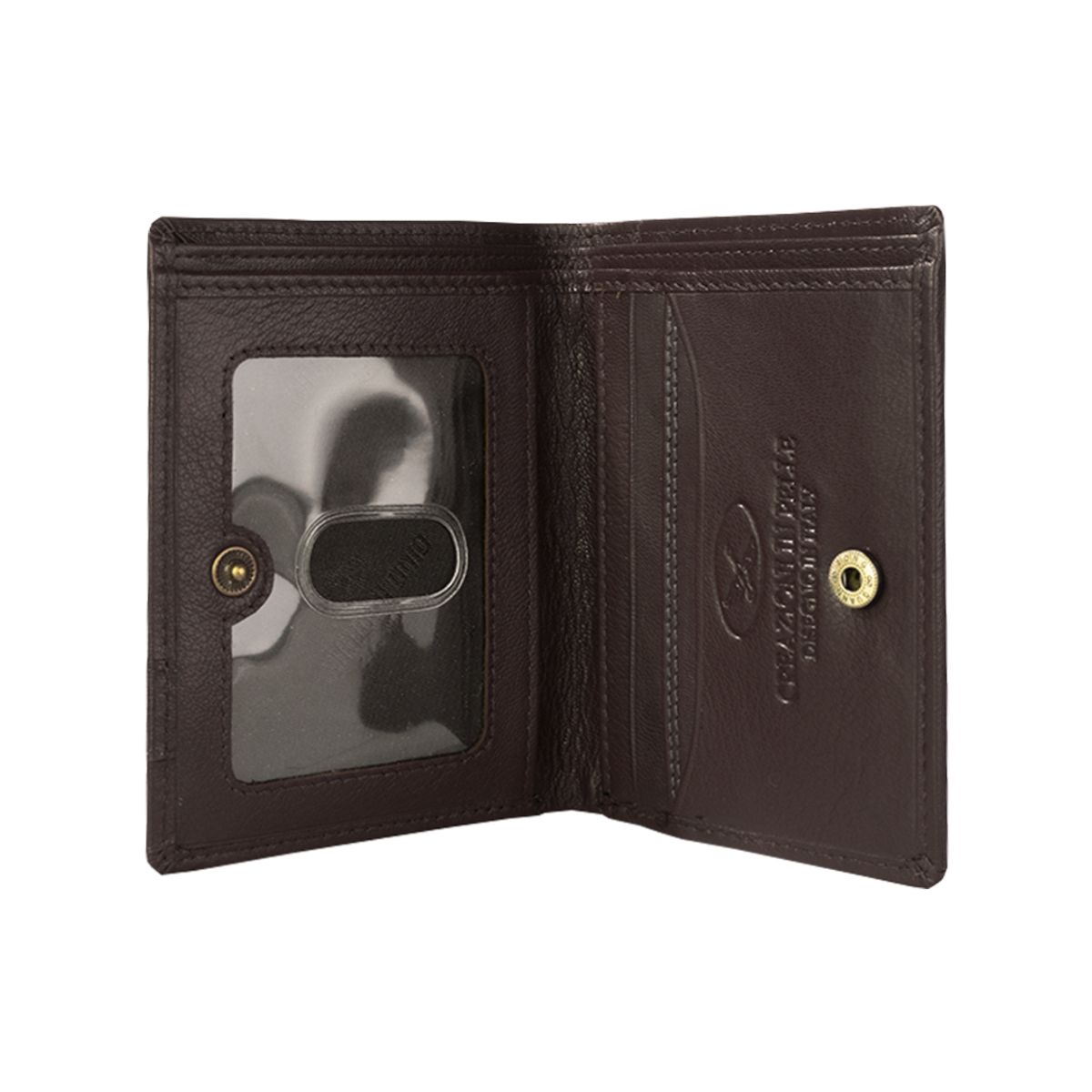 GINO RODINIS - Billetera de Cuero Gino Rodinis Burano 1182 Café