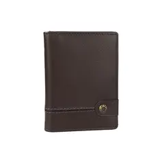 GINO RODINIS - Billetera de Cuero Burano 1183 Café