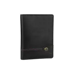 GINO RODINIS - Billetera de Cuero Burano 1183 Negro